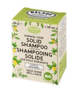 Shampooing Solide - cheveux Normaux BIO, 40 g